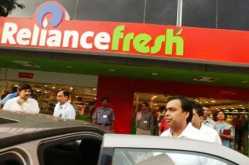 A Reliance Fresh Outlet A Reliance Fresh Outlet