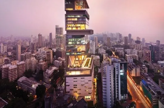 Mukesh Ambani's House Antilia Mukesh Ambani's House Antilia